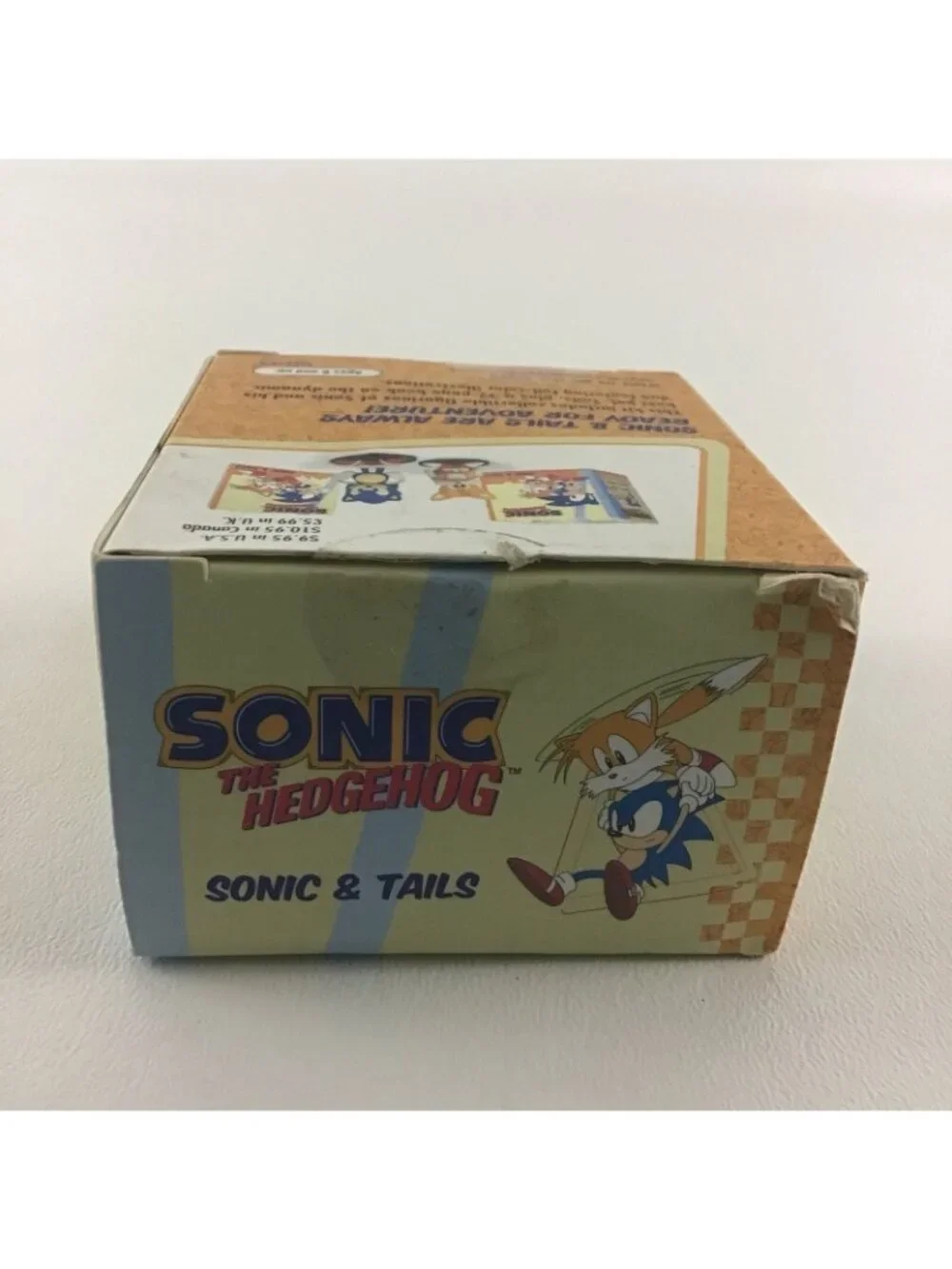 Sonic The Hedgehog Collectible Figures Tails Running Press Mini Book New 2008